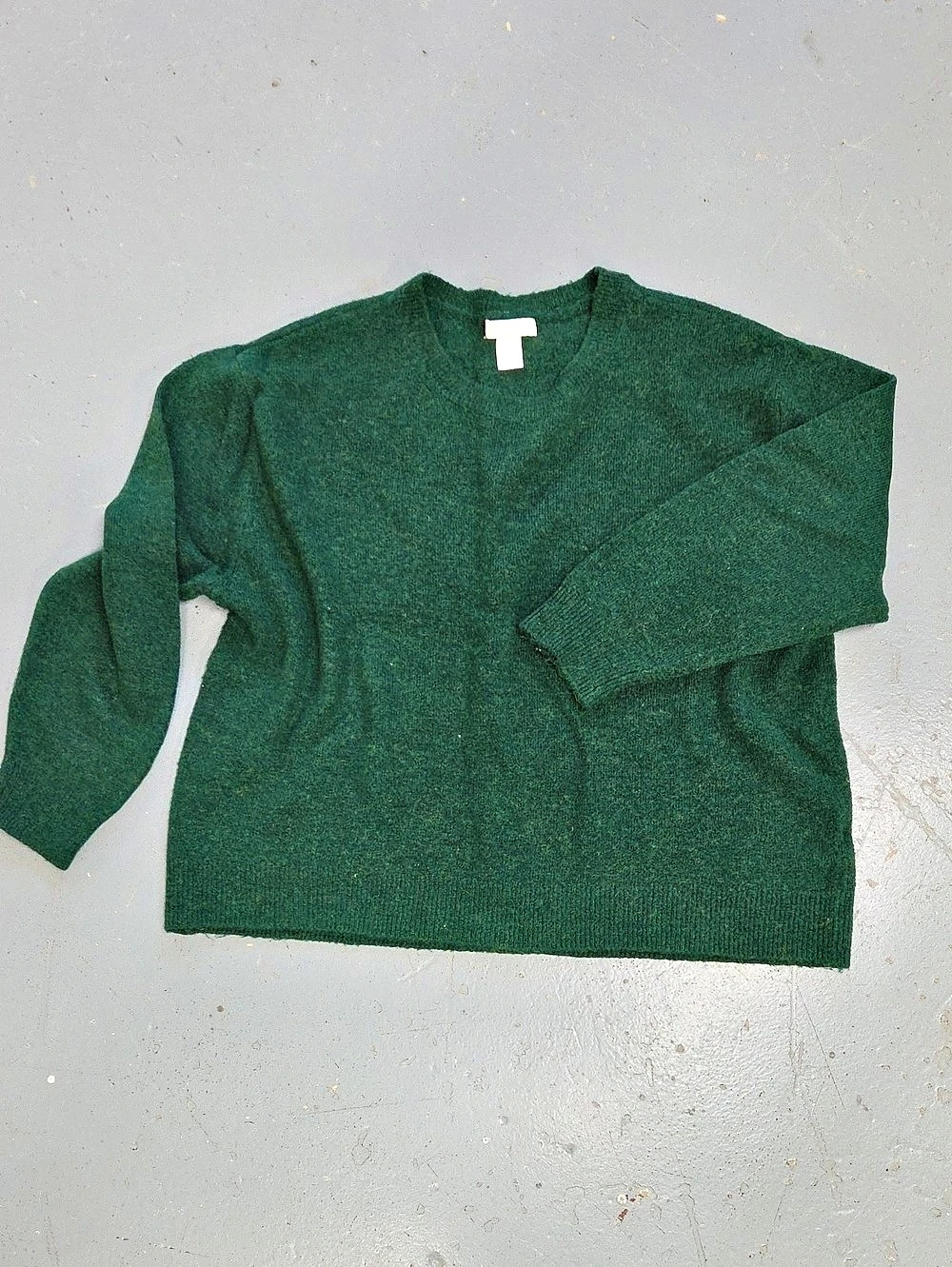 H&M Green Sweater Size Large